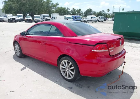 2013 Volkswagen Eos Komfort from USA, damaged, VIN WVWBW8AH5DV008680